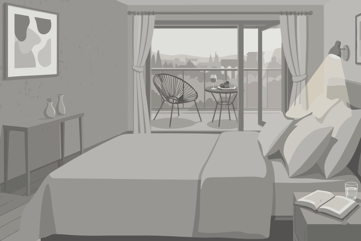 Deluxe King Room with Jetted Tub - Non-Smoking